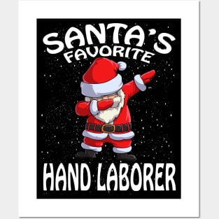 Santas Favorite Hand Laborer Christmas Posters and Art